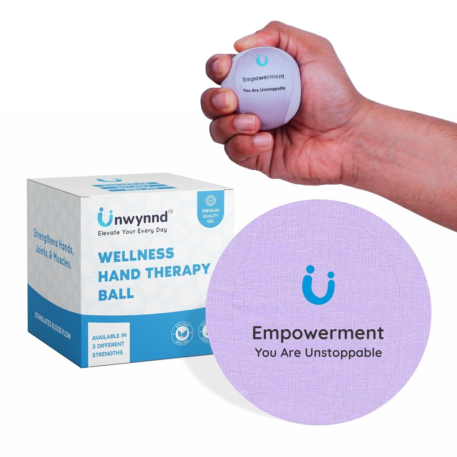 Stress Balls For Adults - Hand Exercise Ball For Stress Relief,